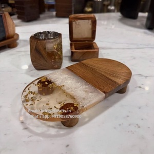 ชุดธูปอะคริลิคไม้กอบด้วยเรซินหรูหรากล่องอะคริลิคทันสมัยดีไซน์แบบโบราณสำหรับบ้านสำนักงานรถกลิ่นหอมทางศาสนา - Product Image 1