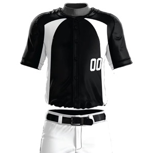 Ensemble de Tenues de Baseball Imprimées Respirantes à Séchage Rapide de Qualité Supérieure, Conception OEM, Couleurs et Tailles Personnalisables, Faible MOQ, 100% Polyester 300g - Product Image 6