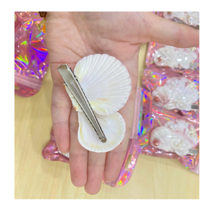 Pinza para el Cabello con Conchas Marinas, Diseño Natural Hecho a Mano, Perfecto para Fiestas en la Playa, de Proveedor Vietnamita a Bajo Precio - Product Image 4