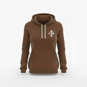 Sudadera con Capucha Personalizada de Primera Calidad para Mujer, 100% Algodón, Felpa, 300g, Secado Rápido, Transpirable, Informal de Invierno - Product Image 1