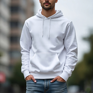 French Terry Oversized Heavy 350gsm Cotton Acid Wash Sunfaded Men Hoodie Vintage Custom Rhinestone Impresión digital Logo Hoodie - Product Image 3