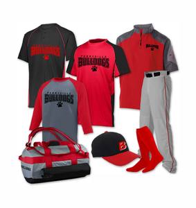 Kit completo de uniforme de Béisbol Juvenil al por mayor, ropa deportiva de poliéster con camisas transpirables, conjuntos de talla grande, kit completo de uniforme de béisbol - Product Image 6