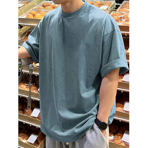 Camisetas Personalizadas para Hombre de Secado Rápido, Cuello Redondo, Lisas, Teñidas, Ecológicas, Estampadas, Tejidas, de Manga Corta, con Logotipo Personalizado, Estilo Deportivo - Product Image 6