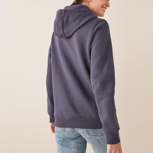 Derniers sweats à capuche de haute qualité avec impression de logo personnalisé à fermeture éclair pour la collection d'hiver des femmes vêtements de sport décontractés bon marché 2026 - Product Image 3