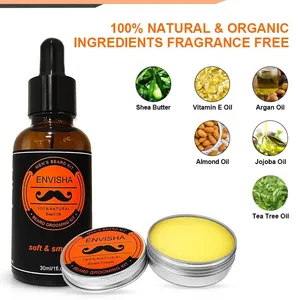 Kit de Cuidado de Barba Personalizado para Hombre, Aceite Vegano Orgánico para Barba, Humectante y Peine, Set de Regalo para Estilizar la Barba - Product Image 3