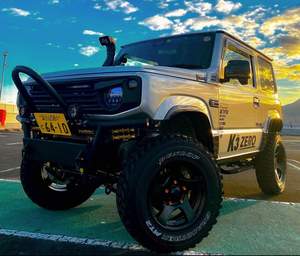 Pare-chocs avant en U pour <span class=keywords><strong>Suzuki</strong></span> <span class=keywords><strong>Jimny</strong></span> JB64 JB74 2024 2023 <span class=keywords><strong>2022</strong></span> 2021 2020 Accessoires <span class=keywords><strong>Jimny</strong></span> Pare-chocs avant en acier noir - Product Image 3