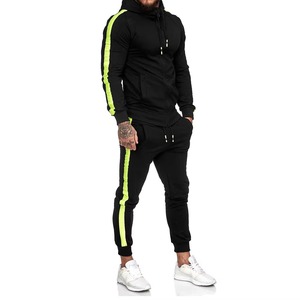 Fabricación personalizada desgastada serigrafía Streetwear ácido lavado pantalones de chándal 2 piezas conjunto chándal - Product Image 1