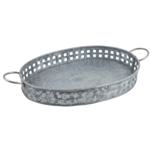 Bandeja de Servicio, Decoración del Hogar, Utensilios de Cocina, Diseño para Hoteles y Restaurantes, Bandeja de Metal Vintage para Servir Alimentos - Product Image 3