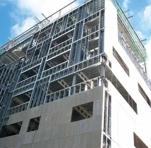 Hafif çelik yapı çerçeve bina ile prefabrik depo metal yapısal çelik salonlar ev konteyner
