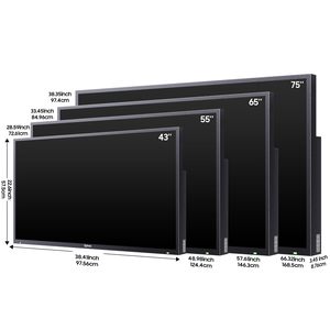 Televisor LED Inteligente 4K para Exteriores de 43 Pulgadas, Resistente al Agua, con Altavoces Duales, Compatible con Wi-Fi para Exteriores con Luz Solar Parcial - 75 Pulgadas - Product Image 4