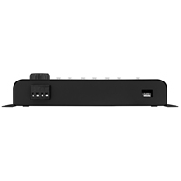 DSP Taramps Pro 2.8S Crossover, processeur audio numérique complet, égaliseur, séquenceur, égalisation graphique 15 bandes, 12 aluminium