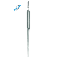 Manche de scalpel en acier inoxydable de haute qualité, rond, droit, n° Fabricant et exportateur d'instruments chirurgicaux de 3 pouces, longueur 14 cm