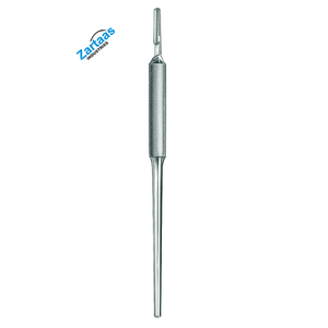 Mango de Bisturí de Acero Inoxidable de Alta Calidad, Redondo, Recto, No. Fabricante y Exportador de Instrumentos Quirúrgicos de 3 y 14 cm de Longitud - Product Image 1