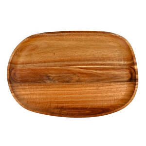 Plato para servir en hotel y restaurante Platos y platos decorativos de madera de mango - Product Image 1