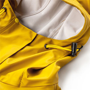 Chaqueta de lluvia gris de alta calidad Unisex, cortavientos liso con estampado de calidad, entrenamiento de talla grande, maternidad XL XXS, hecho de nailon para adultos - Product Image 3