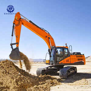 Excavadora de Orugas de 60 Toneladas en Oferta, Maquinaria de Construcción con Motor Cummins, Capacidad de Cucharón de 4.6 m, Potencia de 377 kW, Incluye Bomba de Motor - Product Image 1