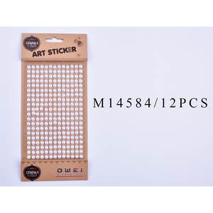 Adhesivo decorativo 12u/C, accesorio elegante para decoración del hogar - Product Image 1