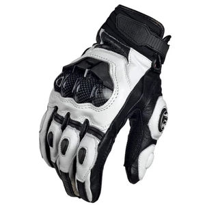 Gants de course compatibles avec les écrans tactiles, printemps automne, gants de moto de haute qualité, cuir véritable, confort, protection de conduite - Product Image 1