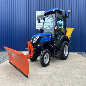 Nuevo Tractor Compacto Solis 26 HST (Hidrostático) 4WD con Cabina, Nuevo Quitanieves Frontal de Servicio Pesado DW Tomlin de 1.65m y Nuevo Depósito de 500 L - Product Image 1