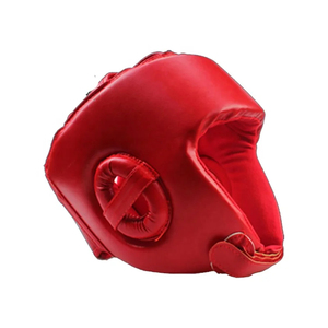 Professional Comfortable Boxing Headgear with Face Protection PU Leather 6-18 OZ Sizes Customizable Colors & Logo - Product Image 1