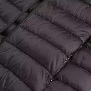 แจ็กเก็ตทรงปลาปักเป้าสีดำสำหรับผู้หญิงเสื้อคลุมสำหรับฤดูหนาวแขนยาวมีซิปปกตั้งดีไซน์ลายพรางทางการมาใหม่ - Product Image 3