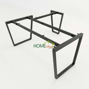 โต๊ะทำงานโลหะรูปตัว L ขนาด 160x160 ซม. ดีไซน์ร่วมสมัย ต้องประกอบเอง - Product Image 3