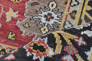 2024 Best Deal Oushak Alfombra de lana hecha a mano Floral Diseño moderno Tradicional Colorido Alfombra grande para habitación Hecho de algodón Yute Direct - Product Image 3