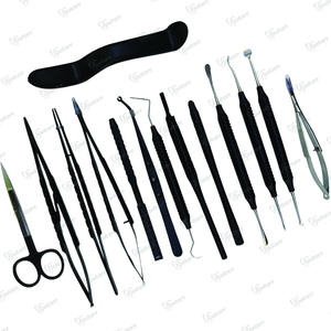 Top Trending Premium Black Micro Dental Surgical Kit Custom Made Manual Power Implant Instruments para cirugía periodontal oral - Product Image 6