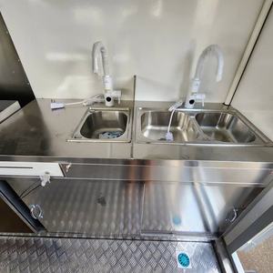 Remorque alimentaire mobile, remorque de restauration avec construction en fibre de verre pour la vente de snacks et de glaces, utilisation en extérieur - Product Image 6