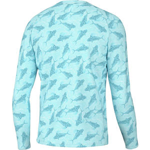 Chemise mouette à motif uni pour hommes, une pièce, évacuation de l'humidité, vêtements de performance pour les sports nautiques et les entraînements en plein air - Product Image 4