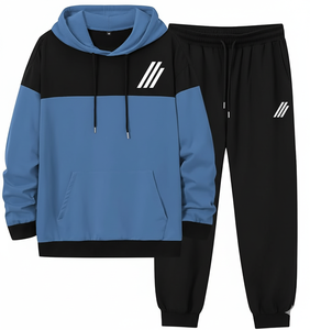 ชุดวอร์มฤดูหนาว OEM ตามสั่งชุดเสื้อมีฮู้ดสีทึบเครื่องแต่งกายแฟชั่นผ้าฝ้าย100% ระบายอากาศและป้องกันแบคทีเรีย - Product Image 1