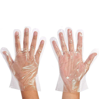 Gants jetables thermosoudés en PE recyclable, imprimés en héliogravure, grande taille, haute qualité pour usage domestique, fabriqués au Vietnam, personnalisables