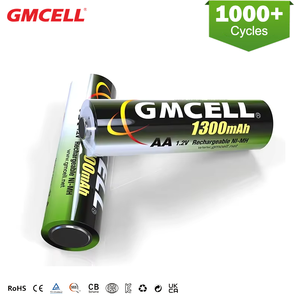 Batterie rechargeable Ni-MH AA 1,2 V 1300 mAh/2600 mAh pour jouets, directement de l'usine - Product Image 1