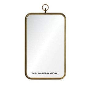 Espejo Rectangular Metálico de Pared para Decoración de Hogar, Hotel o Sala de Estar, Espejo de Pared de Hierro Económico - Product Image 1