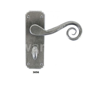 Vente chaude poignée de porte noir mat poignée de porte élégante et serrure pour la maison cuisine salle de bain hôtel et appartement porte utilisation - Product Image 6