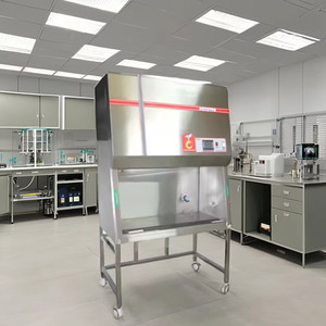 Nuevo filtro HEPA de gabinete de campana de flujo laminar Vertical de acero móvil PRO + de 95% eficiencia 600 CFM banco de limpieza microbiología - Product Image 2