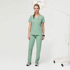 Costume de gommage de haute qualité pour les femmes gommages médicaux en gros uniformes hospitaliers personnalisés pour les infirmières à usage quotidien - Product Image 1
