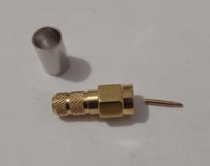 สำหรับขั้วต่อแบบจีบ RG.59 SMA ตัวผู้สำหรับชิ้นส่วนโทรคมนาคม - Product Image 2