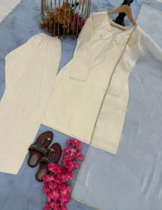 Costume de créateur indien lourd Salwar Plazo avec Dupatta, costume pakistanais de fantaisie Salwar, robe de soirée de mariage. - Product Image 5