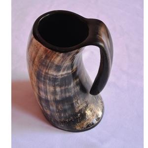 <b>Viking</b> Drinking Horn Mug Tankard Natural Ox Horn Handmade Medieval Mead Beer <b>Cup</b> Wholesale - Product Image 5