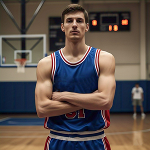 Basket-ball uniforme ensembles femmes col en v sans manches gilet hauts dames vêtements de sport basket-ball maillot Shorts ensembles femmes - Product Image 3