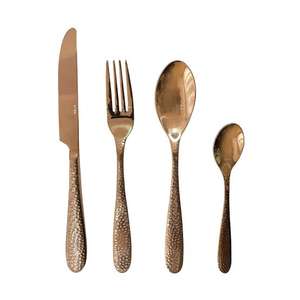 Best Handmade High Polished Brass Cutlery Kitchenware <b>Tabletop</b> Home Hotel Decorative Cutlery - Product Image 4