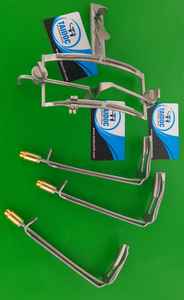 Rétracteur buccal manuel en fibre optique Dingman, acier inoxydable allemand, approuvé CE, tube d'aspiration en plastique et en métal - Product Image 4