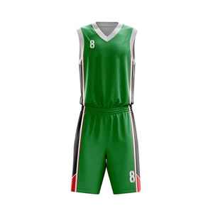 Fabricante de fábrica de uniformes de baloncesto, impresión por sublimación de poliéster, material flexible transpirable para competiciones de clubes - Product Image 5