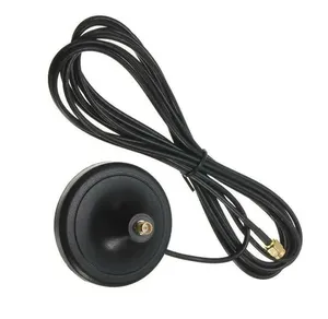 Antena de base magnética 3M de alto rendimiento para conector macho SMA 3DBi recepción de señal RF omnidireccional celular - Product Image 5