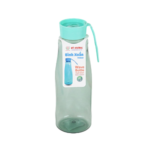 Bouteille d'eau en plastique réutilisable de 700 ml, avec couvercle à visser, résistante aux fuites, légère, pour les voyages et le bureau - Product Image 5