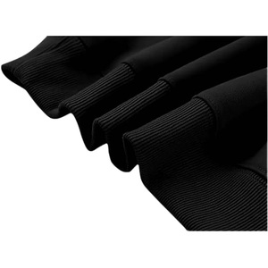 Sudadera con capucha para hombre de talla grande cómoda de Color sólido con cuello redondo y manga larga de algodón 100% superventas - Product Image 4