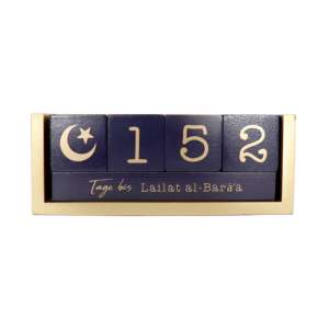 Muslim Wooden Desk <b>Calendar</b> Table Style with Countdown Day Counter - Product Image 4