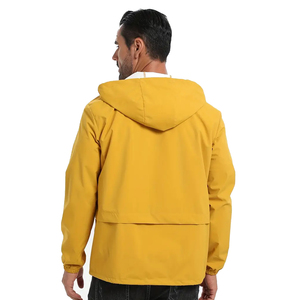 Veste Softshell épaisse brodée sur mesure pour hommes imperméable, respirant, coupe-vent, randonnée, impression multi-poches, fermeture éclair complète - Product Image 3