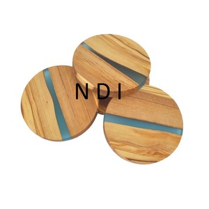 Ensemble de 4 dessous-de-verre pour tasses à thé au design artisanal, multi-usages, utilisables comme centres de table pour la salle à manger - Product Image 3